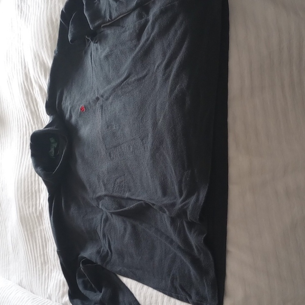 Turtle neck black size large long sleeve